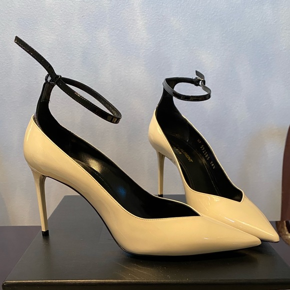 BRAND NEW YSL LATTE AMBER HEEL size: 38.5 - Picture 2 of 7